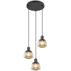  Trio TARIFA 362830332 Függőlámpa 3x25w/e27 ip20