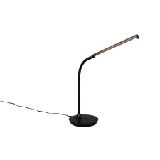 Trio Toro fekete LED asztali lámpa (TRI-R57641102) LED 1 izzós IP20 világítás