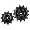 TRIPEAK 11-13 fogas G5 kerámia csapágyas váltógörgő Shimano GRX-XT-RD-GRX810-815 11 sebességeshez, fekete (4 Dura-Ace és 4 Ultegra/105 alátéttel, 2 db bliszterben) TRIPEAK Bicikli alkatrészek Kerékpár alkatrészek Kerékpár hátsó váltók