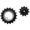 TRIPEAK 11-18 fogas kerámia váltógörgő készlet Shimano GRX RD-RX812-817 kompatibilis (2 db, ezüst, 11 sebességes váltóhoz) TRIPEAK Bicikli alkatrészek Kerékpár alkatrészek Kerékpár hátsó váltók