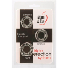  Triple Erection System - 3 db péniszgyűrű