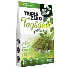 Triple Zero Spenótos szélesmetélt konjac tészta 270g alapvető élelmiszer