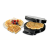 Trisa Waffle Pleasure gofrisütő Kód 7352.42, 1000W, kapacitás 5 db szív alakú gofri, Ezüst feketével
