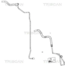 TRISCAN hidraulikus cső, kormányzás TRISCAN 8516 29011 autóalkatrész