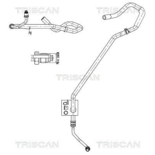 TRISCAN hidraulikus cső, kormányzás TRISCAN 8516 29056 autóalkatrész