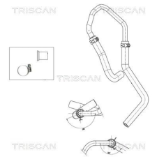 TRISCAN hidraulikus cső, kormányzás TRISCAN 8516 29059 autóalkatrész