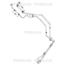 TRISCAN kis-/nagynyomású cső, klímaberendezés TRISCAN 9010 28042 autóalkatrész