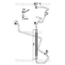 TRISCAN kis-/nagynyomású cső, klímaberendezés TRISCAN 9010 28097 autóalkatrész