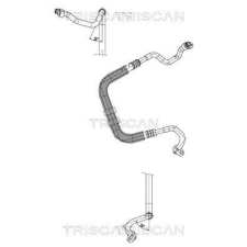 TRISCAN kis-/nagynyomású cső, klímaberendezés TRISCAN 9010 29013 autóalkatrész