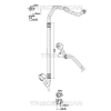 TRISCAN kis-/nagynyomású cső, klímaberendezés TRISCAN 9010 29020
