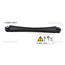 TRISCAN lengőkar, kerékfelfüggesztés TRISCAN 8500 115017 autóalkatrész