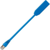 TRITON RJ45 Hálózat CAT 7 [1x RJ45 dugó - 1x RJ45 alj] 0.20 m Kék Telegärtner (21.17.3075)