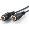 TRITON Value RCA Audio Csatlakozókábel [1x RCA dugó - 1x RCA dugó] 2.50 m Fekete (11.99.4332)