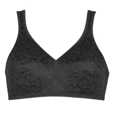 TRIUMPH Merevítő nélküliek ELEGANT COTTON Fekete 85D melltartó