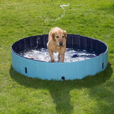  Trixie 39482 Dog Pool kutya medence 120x30cm Kék - Otthoni pancsolás Kedvencednek kutyafelszerelés