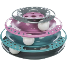 Trixie 41345 cicajáték műa kergetős torony labdákkal 25/13 cm játék macskáknak