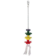 Trixie 5195 madárjáték színes csillag, karika fűzve (5195) 30 CM játék madaraknak