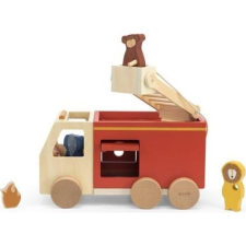 trixie baby Trixie Fa Állat Tűzoltóautó (5400858364951) autópálya és játékautó