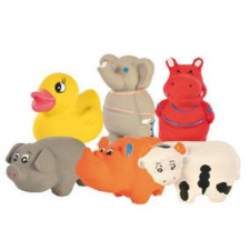 Trixie Baby Zoo | Latex játék (több féle figura) kutyák részére - 9 cm játék kutyáknak