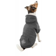Trixie BE NORDIC Hoodie Pullover - kapucnis pulóver (szürke) kutyák részére (S) 40cm kutyaruha