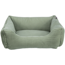 Trixie Bed Marley | Szögletes fekhely (zsályazöld) kutyák részére - 60x50 cm szállítóbox, fekhely kutyáknak