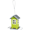 Trixie Bird Feeder | Vadmadár etető (ház forma,zöld) - 19x20x19 cm