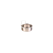 Trixie Bowl with Holder, Stainless Steel - madáretető (fém) kalitkákba (150ml/ø7cm) etető, itató madaraknak