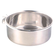 Trixie Bowl with Holder | Tál (fém, csavarozható) kalitkákba - 900 ml / 14 cm etető, itató madaraknak