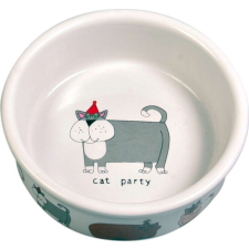 Trixie Cat Party macskamintás kerámia tál (0,2 l / 11 cm) macskatál