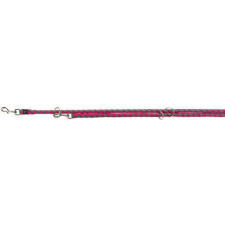 Trixie Cavo állítható kiképző póráz rózsaszín-szürke színben (2 m; 18 mm) nyakörv, póráz, hám kutyáknak