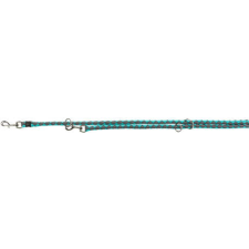 Trixie Cavo állítható kiképző póráz szürke-kék színben (2 m; 18 mm) nyakörv, póráz, hám kutyáknak