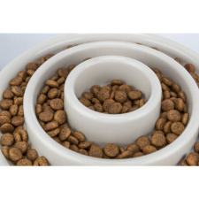 Trixie Ceramic Bowl -evést lassító tál (műanyag/TPR) kutyák részére (0,45l/23cm), szürke kutyafelszerelés