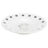 Trixie Ceramic Bowl - kerámia tál (fehér/mintás) macskák részére (0,2l/Ø15cm)