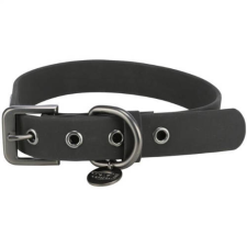 Trixie Citystyle Collar - nyakörv (fekete, PVC) kutyák részére (L:45-52cm/25mm) nyakörv, póráz, hám kutyáknak