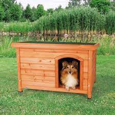 Trixie Classic Dog Kennel - kutyaház (barna) féltetős (S-M) 85×58×60cm szállítóbox, fekhely kutyáknak
