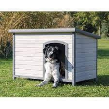 Trixie Classic Dog Kennel kutyaház szürke féltetős L 116x82x79cm szállítóbox, fekhely kutyáknak