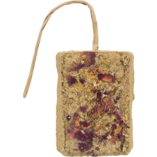 Trixie Clay Stone with Flowers | Fogkoptató rágcsálóknak | Virágos - 100 g rágcsáló eledel