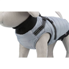 Trixie Coat Pontis with Harness - kabát hámmal (szürke, vízlepergető) kutyák részére (S) 36cm kutyaruha