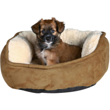 Trixie Cosma Bed - kerek, peremes fekhely (barna/bézs) kutyák részére (Ø50cm) szállítóbox, fekhely kutyáknak