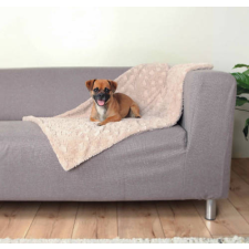 Trixie Cosy Blanket - mintás takaró (bézs) kutyák részére (150x100cm) szállítóbox, fekhely kutyáknak