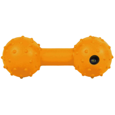  Trixie csörgős gumiapport játék 12 cm - Narancs játék kutyáknak