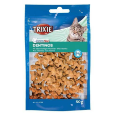 Trixie | Denta Fun Denta Fun Dentinos | Jutalomfalat | Fogtisztítós - 50 g jutalomfalat macskáknak