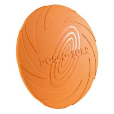 Trixie Dog Disc | Natúr gumi játék (frizbi) kutyák részére - 18 cm játék kutyáknak