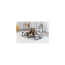 Trixie Dog Lounger - szögletes fekhely (szürke/fekete) kutyák részére (99x19x60cm) szállítóbox, fekhely kutyáknak