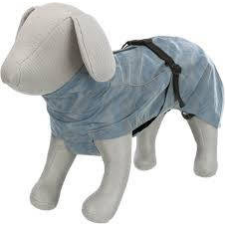 Trixie Dog raincoat Lunas - esőkabát (kék,ezüst) kutyák részére (S) 36cm kutyaruha