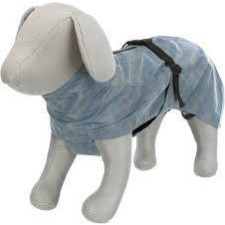 Trixie Dog raincoat Lunas - esőkabát (kék,ezüst) kutyák részére (XS) 30cm kutyaruha