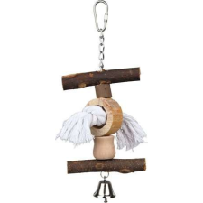 Trixie faelemek csengővel láncon és kötélen (20 cm) játék madaraknak