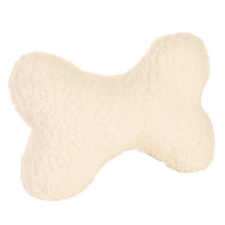 Trixie Fur Bone Toy | Bárányszőr jellegű játék (csont) kutyák részére - 20 cm játék kutyáknak