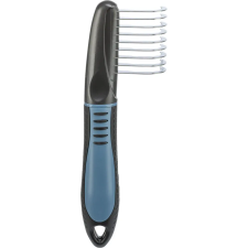  Trixie Fur Detangler | Professzionális szőrbontó fésű forgó fogakkal – 19 cm kutyafésű