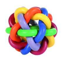Trixie Gumi Csomós Labda 10cm Játék Kutyának - TRX32622 játék kutyáknak